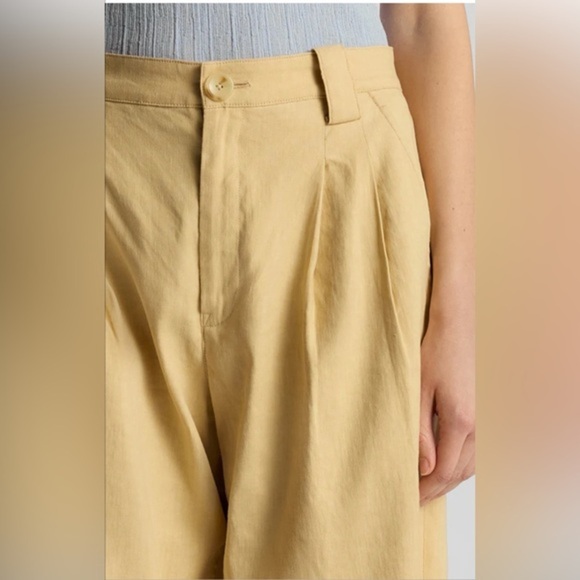 A.L.C‎ Tommy II Stretch Linen Blend Dress Pant sz 6 Med Miso - Picture 5 of 10